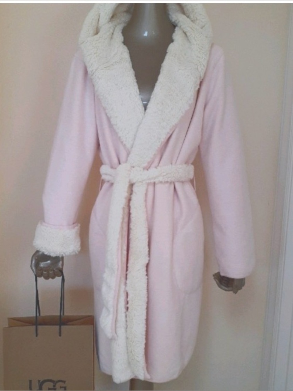 NWT UGG Portola Reversible Robe S